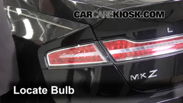 2013 Lincoln MKZ 2.0L 4 Cyl. Turbo Lights Turn Signal - Rear (replace bulb)